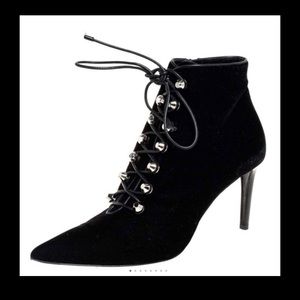 Authentic BALENCIAGA PARIS LACE UP BOOTIES